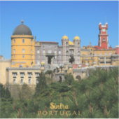 Sticker Fairytale Sintra Palace photo, Portugal (Devant)