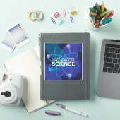 STICKER FAISONS UNE PAUSE POUR UN MOMENT DE SCIENCE (Couverture iPad)