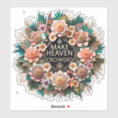 Sticker Faites bondir le ciel (Feuille)