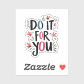 Sticker Faites-le pour vous (Feuille)