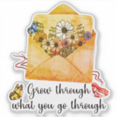 Sticker Faites le tour de ce que vous traversez (Devant)