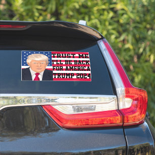 Sticker Faites-moi confiance Je serai de retour pour l'Amé