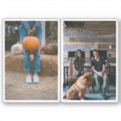 Sticker Faites votre propre collection personnalisée de dé (Devant)