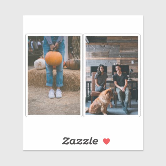 Sticker Faites votre propre collection personnalisée de dé (Feuille)