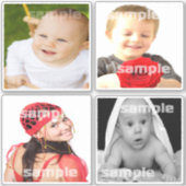 Sticker Faites votre propre collection personnalisée de dé (Devant)