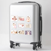 Sticker Faites votre propre collection personnalisée de dé (Sur valise)