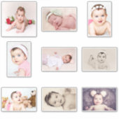 Sticker Faites votre propre collection personnalisée de dé (Devant)