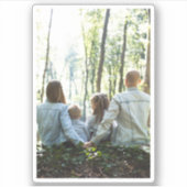 Sticker Faites votre propre découpe personnalisée (Devant)