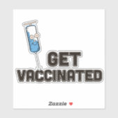 Sticker Faites-vous vacciner (Feuille)