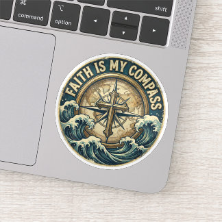 Sticker Faith is my Compass