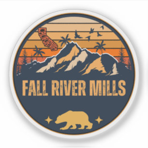 Sticker Fall River Mills, Californie