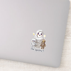 Sticker Famille éffrayante