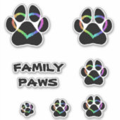 STICKER FAMILLE PAWS PUP (Devant)