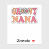 Sticker Famille Retro Super Nana Matching (Feuille)