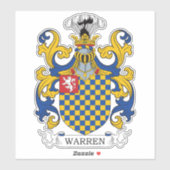 Sticker Famille Warren (Feuille)
