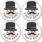 Sticker Fancy Boba- Pack de 4 (Devant)