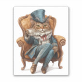 Sticker Fancy Cat Society � Victorian Royal Kitty (Devant)