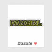 STICKER FANGIRL (Feuille)