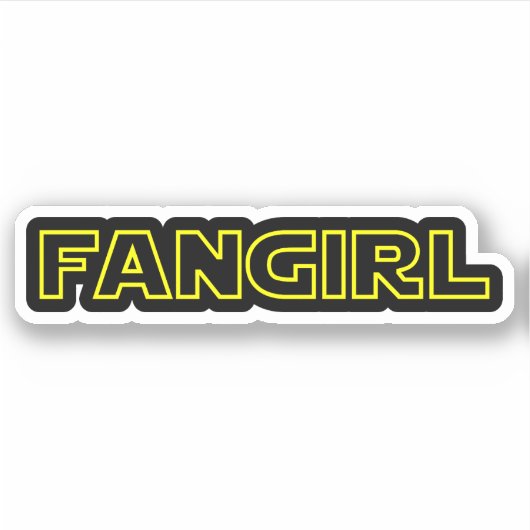 STICKER FANGIRL (Devant)