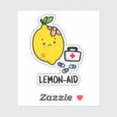 Sticker Fantaisie de premiers soins amusante à base de cit (Feuille)