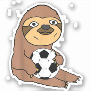 Sticker Fantaisie Jouer au football