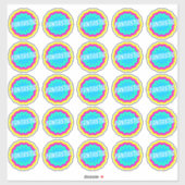Sticker Fantastic Fun mignon enseignant Récompense Comment (Feuille)