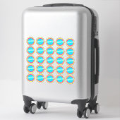 Sticker Fantastic Fun mignon enseignant Récompense Comment (Sur valise)