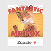 Sticker Fantastic Mr Fox (Feuille)