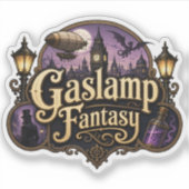 Sticker Fantastique Gaslamp (Devant)