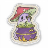 Sticker Fantôme Champignon (Devant)