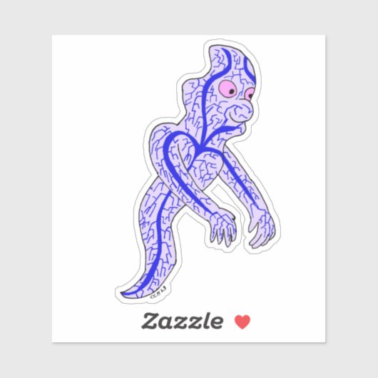 Sticker fantôme circulatoire (Feuille)