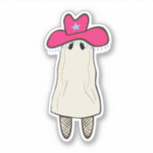 Sticker Fantôme Cowgirl (Devant)