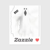 Sticker Fantôme de fantôme (Feuille)