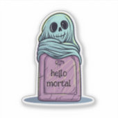 Sticker Fantôme sur Tombstone (Devant)