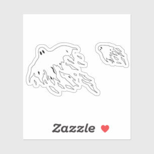 Sticker Fantômes éffrayants