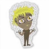 Sticker Farty Fingers Chibi (Devant)