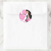 Sticker Fashionista 311-High Pink (Sac)