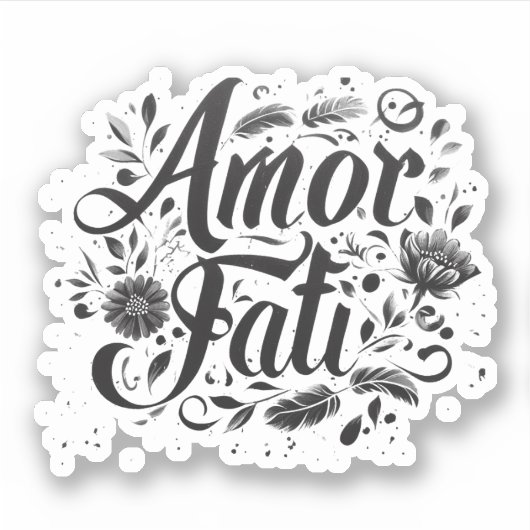 Sticker FATI AMOR (Devant)