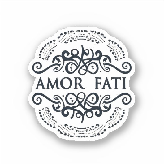 Sticker FATI AMOR (Devant)