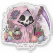 Sticker Faucheuse de Pâques (Devant)