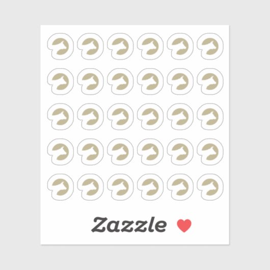 Sticker Faux Gold Beef Wedding Place Cards Meal Choice  (Feuille)