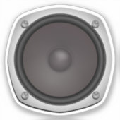Sticker Faux Loudhaut-parleur (Recto)