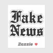 Sticker Faux News (Feuille)