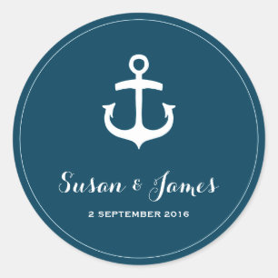 Sticker Faveur du Mariage de la Marine Nautique