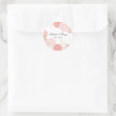Sticker Faveur Printemps Blossoms Mariage (Sac)