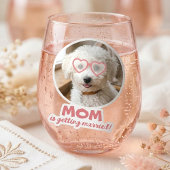 Sticker Faveurs de photo de mariage avec animal de compagn