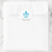 Sticker Favor de mariage | Nouvelle-Orléans | Turq (Sac)