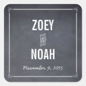 Sticker Favor Stylishly Chalked (Devant)