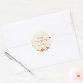 Sticker Favour de automne (Enveloppe)