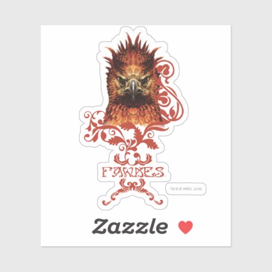 Sticker Fawkes Staring (Feuille)